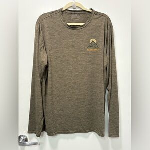 Patagonia Men's Tan Long Sleeve Tee